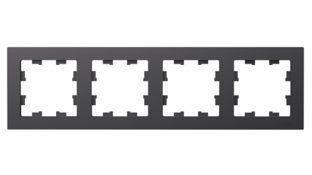 Systeme Electric AtlasDesign Базальт Рамка 4-ая, универсальная