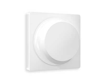 Лицевая панель ALFA (Белый глянец) для светорегулятора универсального QUANT AP1055