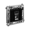 DKC Avanti Черный квадрат Компьютерная розетка RJ-45 один  категория  6А