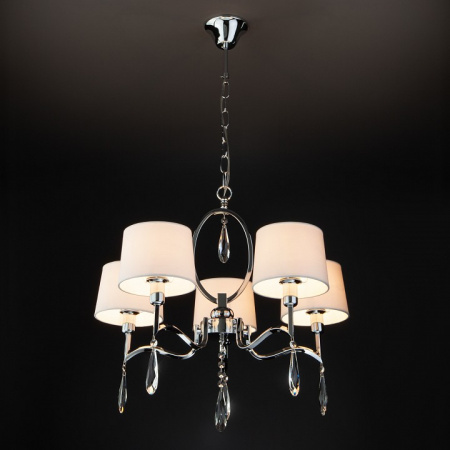 Умный потолочный светильник 10127/5 хром Eurosvet Madera