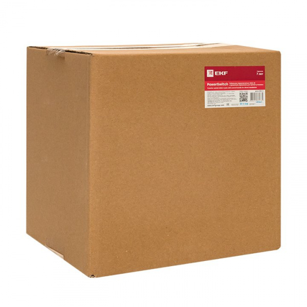 EKF PROxima Рубильник-переключатель 400A 3P c рукояткой управления для прямой установки PowerSwitch