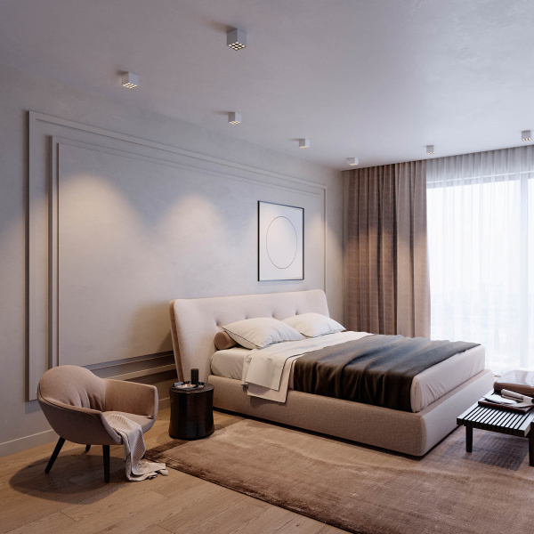 Потолочный светодиодный светильник Arlight SP-Orient-Surface-TC-S95x95-20W Day4000 031864