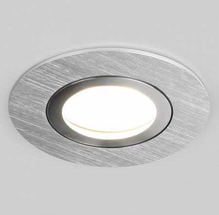 Встраиваемый точечный светильник хром 25001/01 Elektrostandard Dorma a057003