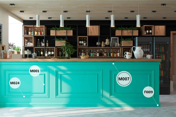 Молдинг MX007, 80х16, 2000мм, Экополимер/13