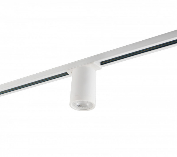 DK6501-WH Трековый светильник IP 20, 10 Вт, GU10, LED, белый, пластик