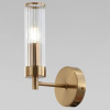 Настенный светильник со стеклянным плафоном 60166/1 латунь Eurosvet Oriens
