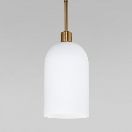 Подвесной светильник со стеклянными плафонами 50357/1 латунь Eurosvet Bambola