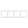 Рамка пластиковая FRM-VERSA-PL-4-WH (Arlight, -)