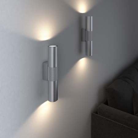 Светильник настенный светодиодный Steel 40119/LED серебро Elektrostandard Steel a058979