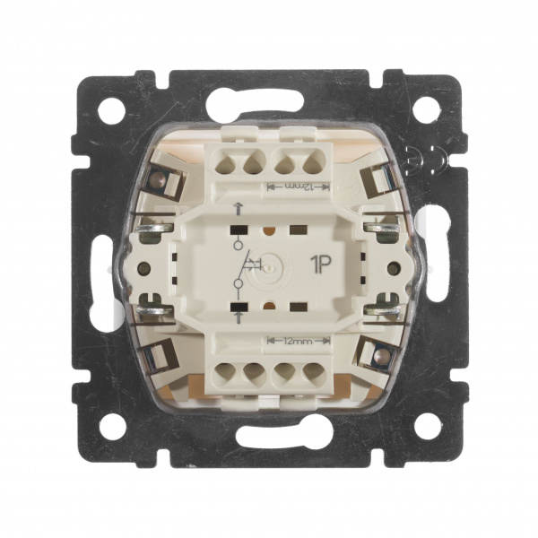 Legrand Valena Бел Выключатель кнопочный 1-клавишный