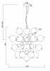 Подвесной светильник MOD133PL-06BS Maytoni Bolla