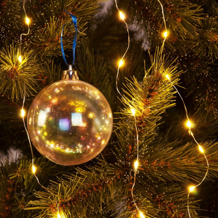 Гирлянда занавес 'роса' теплый белый 2*2,6М IP20 200-006 Eurosvet 200-006