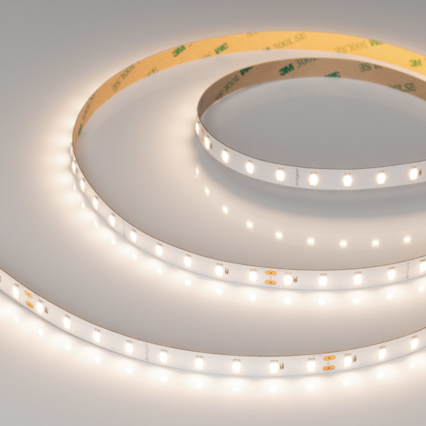 Arlight Лента ULTRA-C72-10mm 24V Warm3500 (7.2 W/m, IP20, 5630, 5m) (высок.эфф.200 лм/Вт)