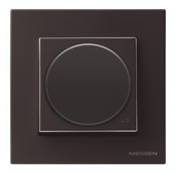 ABB SKY Чёрный бархат Рамка 1-постовая