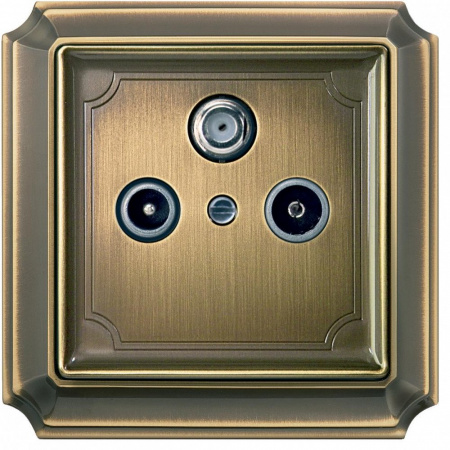 SE Merten Механизм розетки TV-FM-SAT оконечной