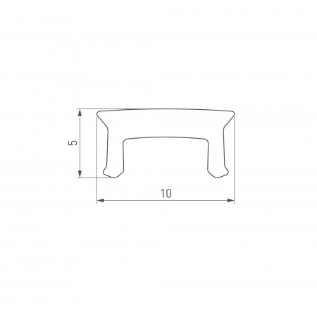Arlight Экран W10-5000 SILICONE (Силикон)