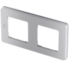 Legrand INSPIRIA Алюминий Рамка - 2 поста