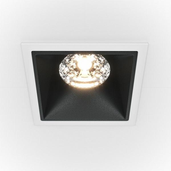 Встраиваемый светильник Downlight DL043-01-15W3K-SQ-WB Maytoni Alfa