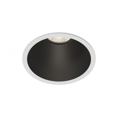 DK3026-WB Встраиваемый светильник, IP 20, 10 Вт, GU5.3, LED, белый/черный, пластик