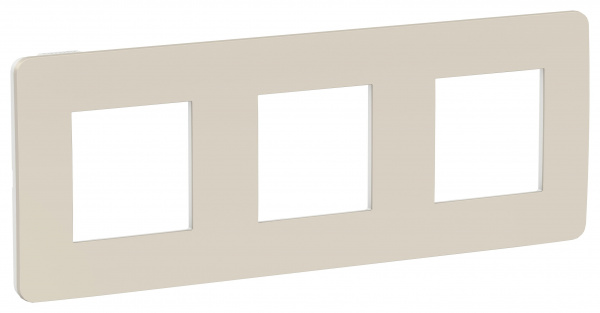 SE Unica Studio Шампань/Белая Рамка 3-ная