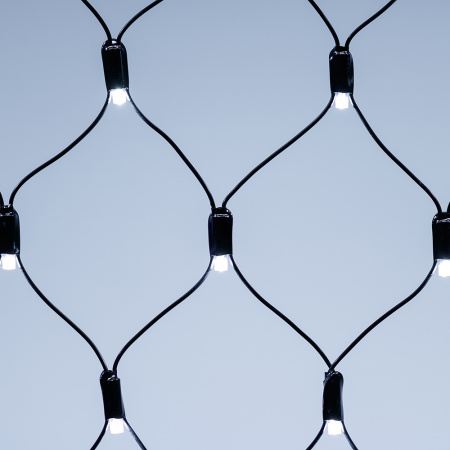 Arlight Светодиодная гирлянда ARD-NETLIGHT-CLASSIC-2500x2500-BLACK-432LED White (230V, 26W) (Ardecoled, IP65)