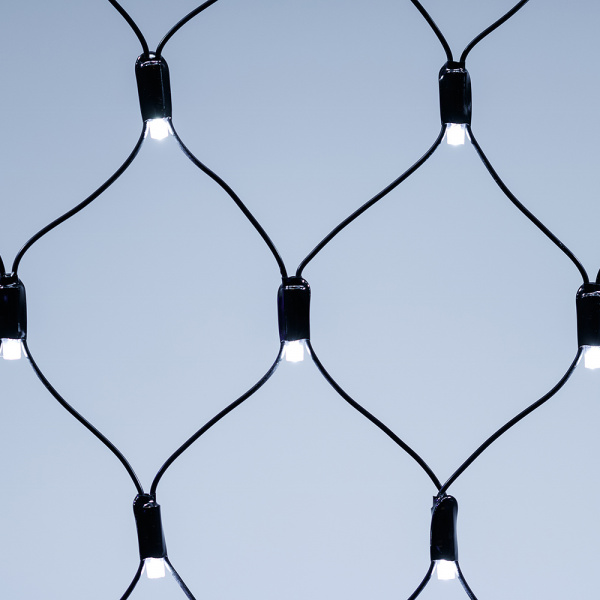 Arlight Светодиодная гирлянда ARD-NETLIGHT-CLASSIC-2000x1500-BLACK-288LED White (230V, 18W) (Ardecoled, IP65)