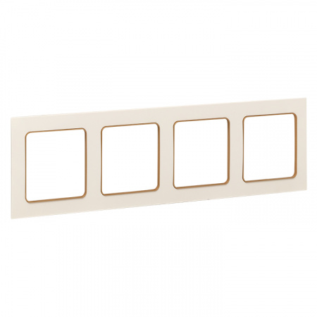 EKF PROxima Стокгольм Белый Линия шампань Рамка 4-ая