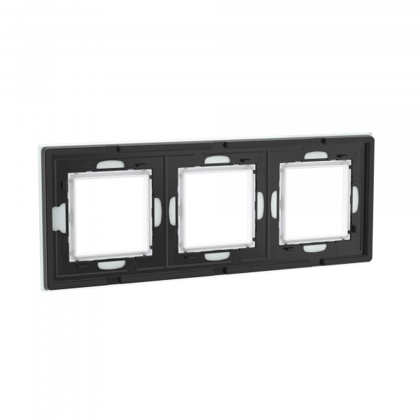 DKC Avanti Белый Стекло Рамка 6 модулей