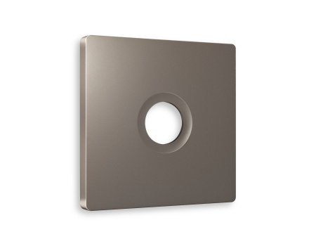 Лицевая панель ALFA (Темная бронза матовый) для TV розетки QUANT AP6430