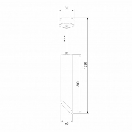 7011 MR16 / Светильник накладной WH/GD белый/золото Elektrostandard 7011 a040983