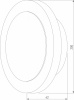 Настенный светодиодный светильник 40140/1 LED Elektrostandard Around a055779