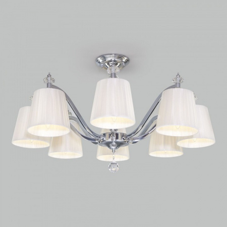 Потолочная классическая люстра 60122/8 хром Eurosvet Diva