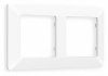 Рамка ALFA Line (Белый матовый) 2-ая AF110122