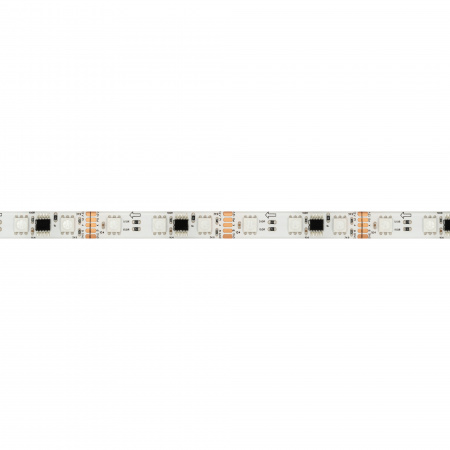 Arlight Лента герметичная DMX-SE-B60-10mm 12V RGB-PX3 (14 W/m, IP65, 5060, 5m) (бегущий огонь)