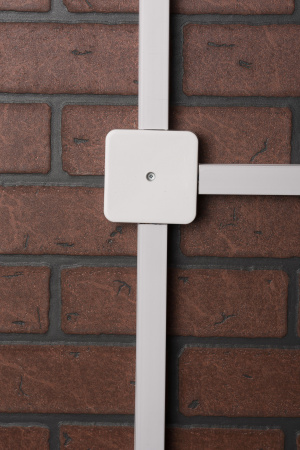 EKF PROxima Коробка разветвительная КМР-030-030кг наружная (75х75х26) белая с клеммником