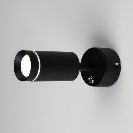 Настенный светодиодный светильник Glory SW LED MRL LED 1005 чёрный Elektrostandard Glory a043957