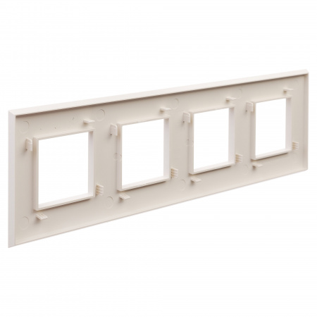 DKC Avanti Ванильная дымка Рамка 8 модулей