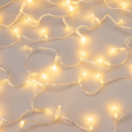 Arlight Светодиодная гирлянда ARD-STRING-CLASSIC-10000-CLEAR-100LED-FLASH Warm/Warm (230V, 7W) (Ardecoled, IP65)