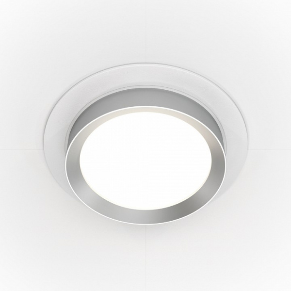 Встраиваемый светильник Downlight DL086-GX53-RD-WS Maytoni Hoop