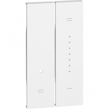 BT Living now Белый Лицевая панель для кнопочного светорегулятора 2 мод