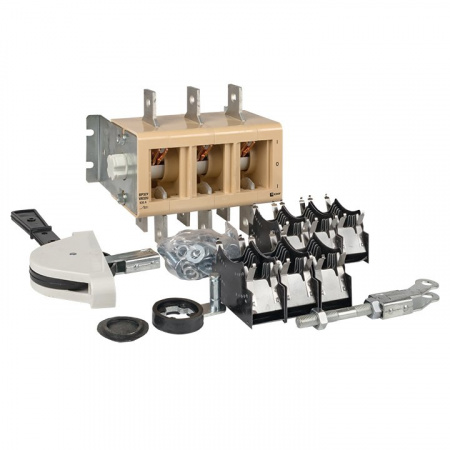 EKF PROxima Выключатель-разъединитель 32У-39A71240-R 630А, 2 направ. с д/г камерами, с передней смещённой рукояткой MAXima