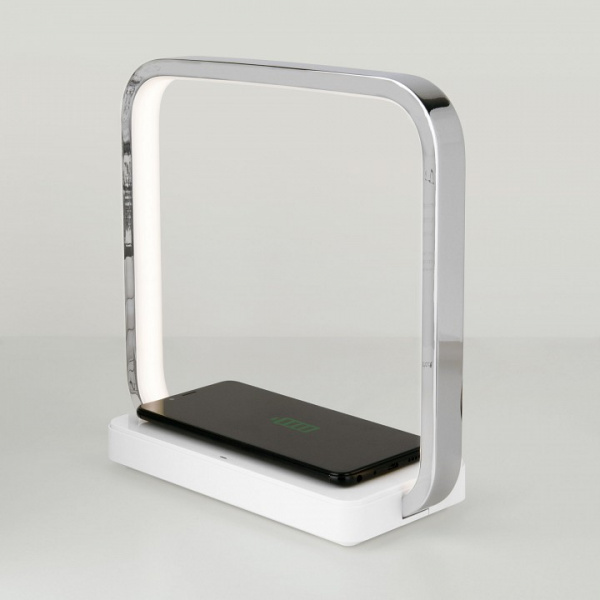 Светодиодная настольная лампа 80502/1 хром Eurosvet Frame