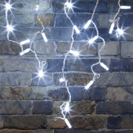 Гирлянда бахрома с мерцанием 3*0,6 м IP65 100-101 белый Eurosvet 100-101