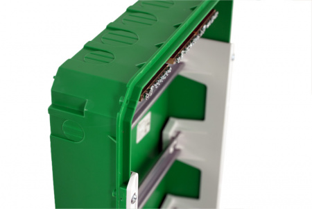 SE EASY 9 Корпус встраиваемый с прозрачной дверью 3ряд/36мод, IP40, IK07, 63А, 2 клеммы