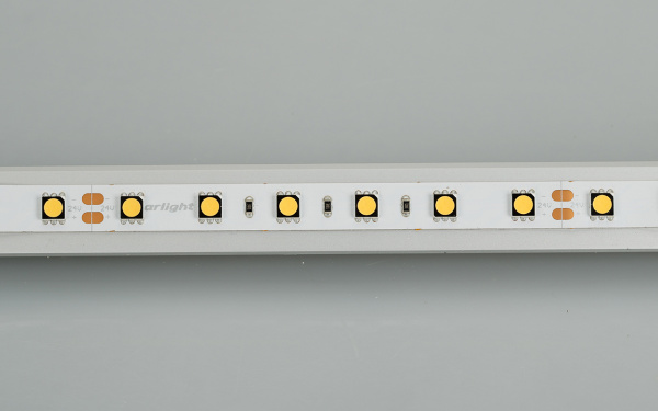 Светодиодная лента Arlight 14,4W/m 60LED/m 5060SMD теплый белый 5M 021421(2)
