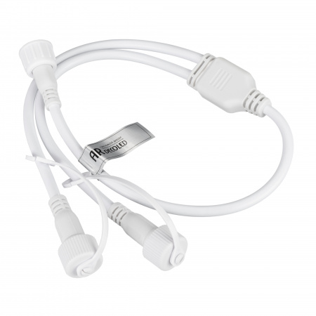Arlight Коннектор питания ARD-CLASSIC-SYNC-RGB White (230V, 2 ports) (Ardecoled, Закрытый)