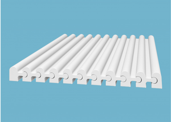 Рейка RX007, 30х23, 2800мм, Экополимер/30