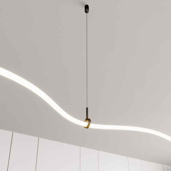 Arlight Держатель трека ART-APRIORI-HOLDER-HANG-TUBE-L1500 (BK) (IP20 Металл, 3 года)