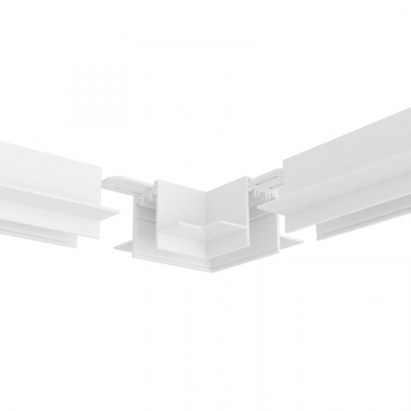 TR2112-WH Угол потолок-потолок встраиваемый под ГКЛ SMART, белый