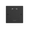 Donel Лючок Surface 2 мод. (1 мод. 45х45 мм.), круглая крышка, антрацит, IP44, DFB2MRRAN